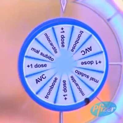 Eu tomei as 3 doses e ainda não rodei essa roleta. Kkk Dublagem está perfeita.