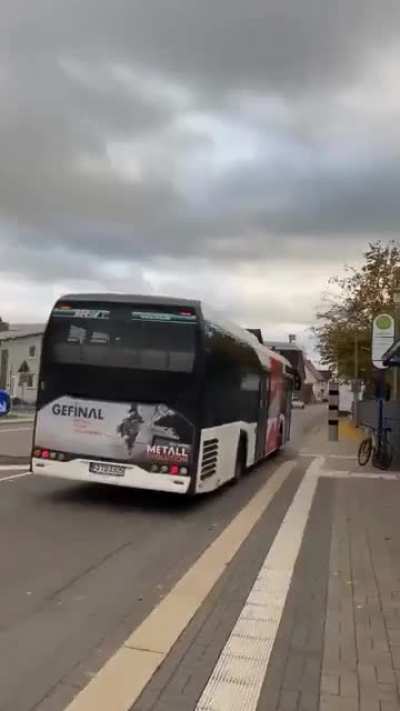 He can't be late for school