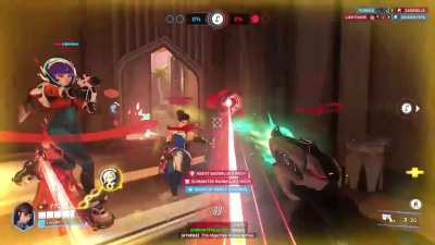 My first ever quad with the squish! God knows how I survived, Mercy the real MVP