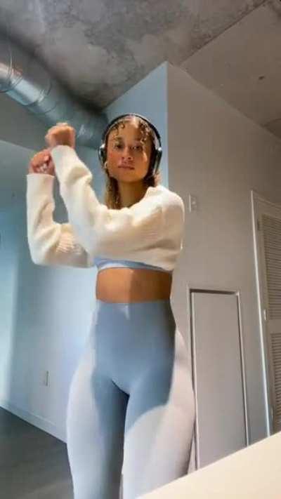 Can she throw it back?