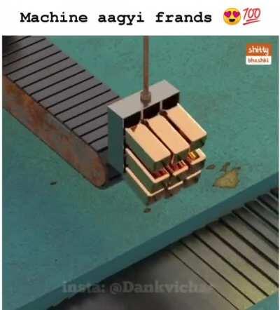 आखिरकार वो आलू से सोना बनाने की मशीन मिल गई.