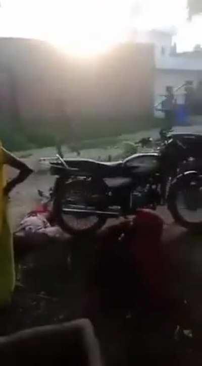 Land dispute in India.