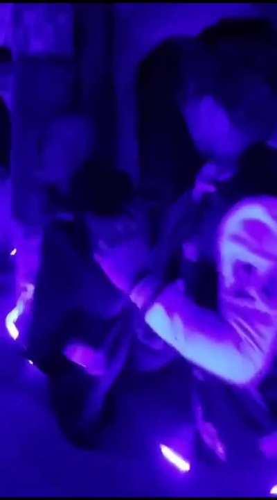 Slapping a ghost in the haunted house of an amusement park, what could possibly go wrong? (Cost me my iPhone display)