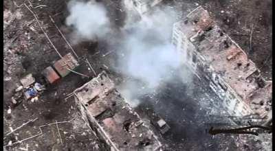 This is what is left of the town of Maryinka. This is what putin and russia want to do to all of Ukraine. How is this even possible nowadays in Europe?