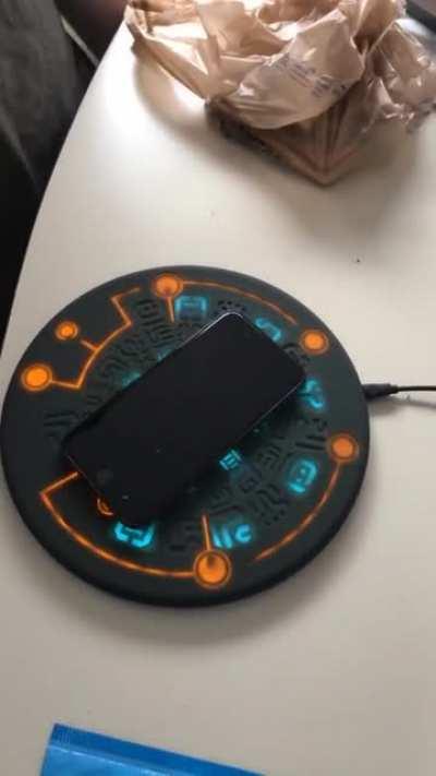 My soul lit up along with it