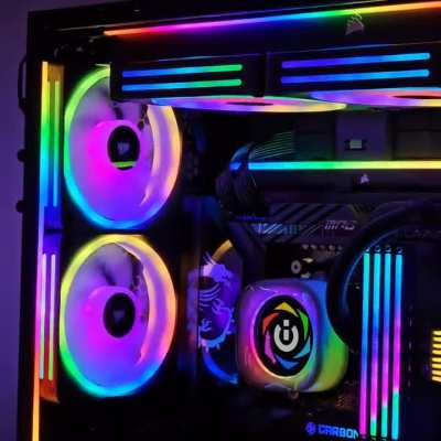 Trying out RGB GPU holders