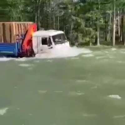 Ways to go up the river