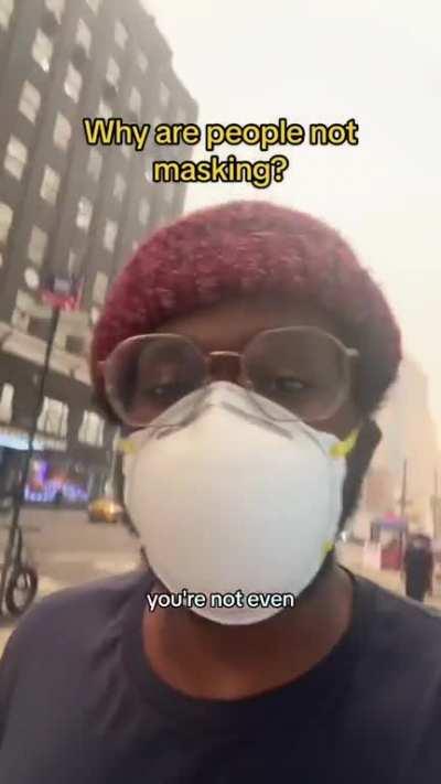 Why are people NOT masking in New York!?