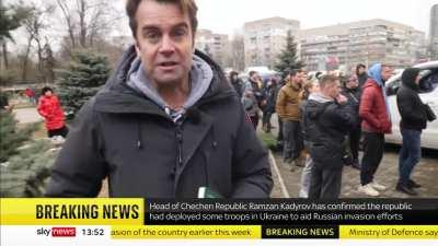 Civilians answer the call to make and stockpile Molotov cocktails to use against invading Russian forces