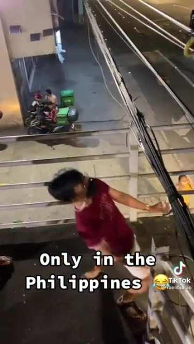 Playing limbo with electricy cables