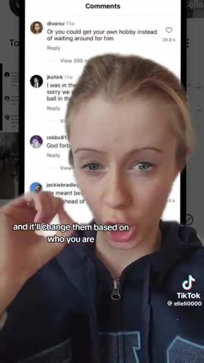 Apparently different comments show up on videos based on the user