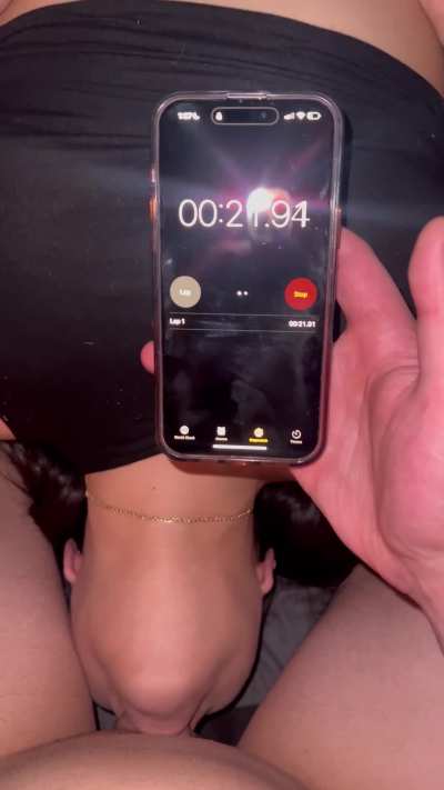 How many seconds did you count?