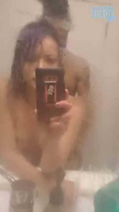 We took a shower and then got dirty again ;-)