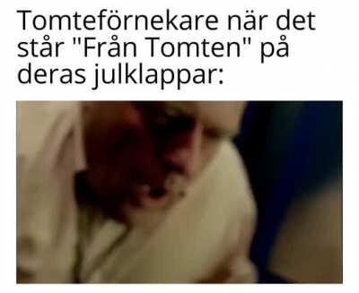 Skakar mitt huvud åt tomteförnekare