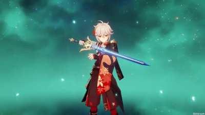 Kazuha Character Page Animations