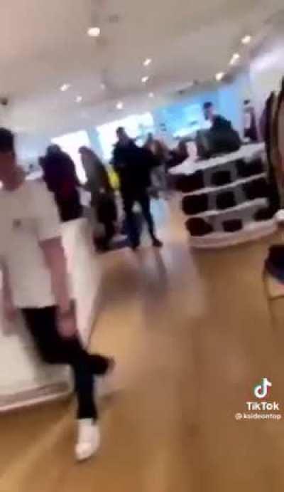 Another Video of the Stabbing Tommy Hilfiger Shop Street