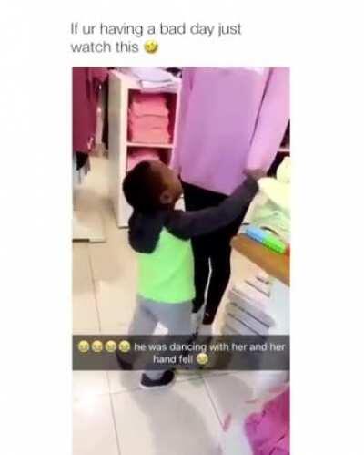 Just trying to vibe with the lady