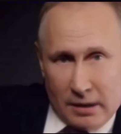 Statement from Putin