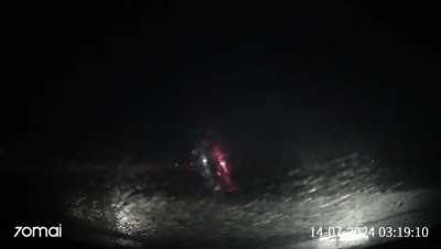 [Romania] I hit a deer on the highway - High speed impact 130kmph/80mph *TW GORE* 