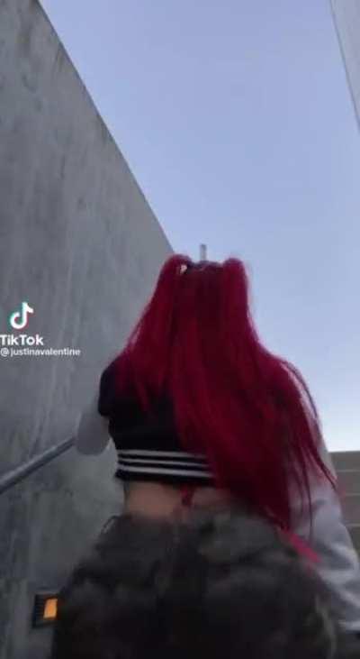 Bouncing that fat ass