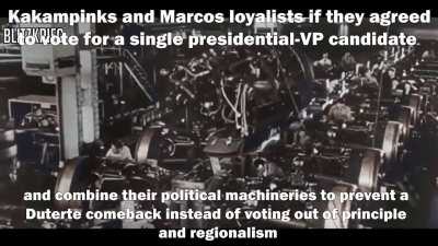 2028 will be won by pink intelligence, Araneta steel and loyalist blood