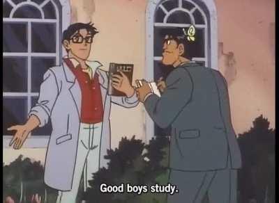 He is on another level of intelligence (The Brave Fighter of Sun Fighbird)