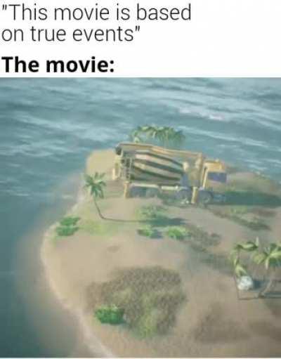 Surviving on island in style.