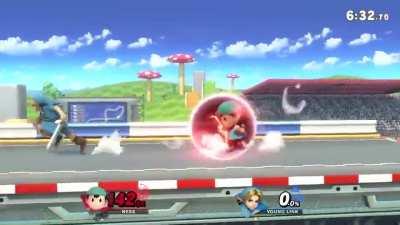 Teabagging Young Link gets what he deserves