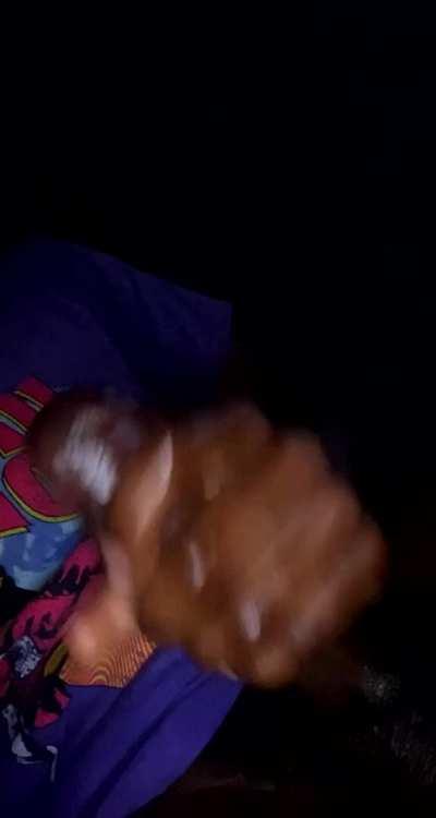 Anybody wanna help clean up all this nut ? 😩 mouths preferably