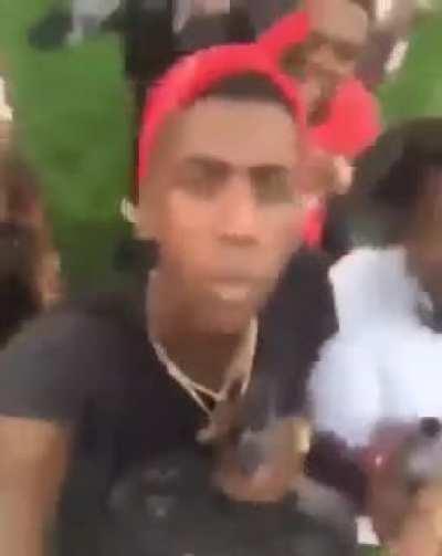 I keep that fuckin macaroni on me