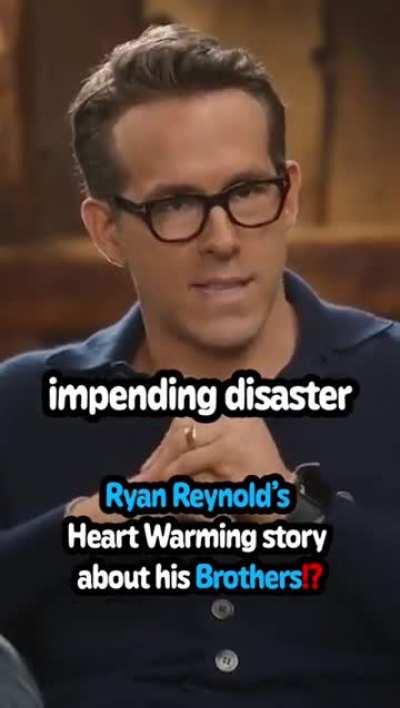 Ryan Reynolds on getting an earring as a kid