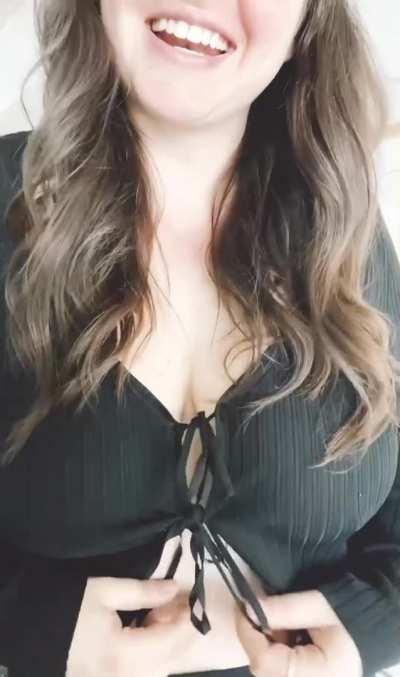 I can’t wear a bra with this shirt, but that actually makes me like it more…