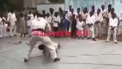 Didn't think that kid was gonna be able to stand up in the end