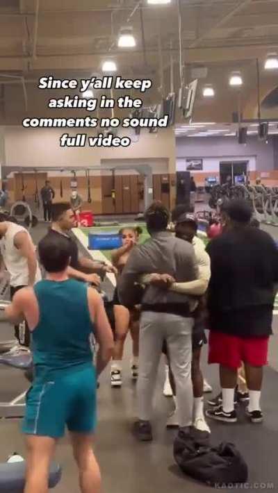 Man Slaps Women After She Hit Him For Touching Her