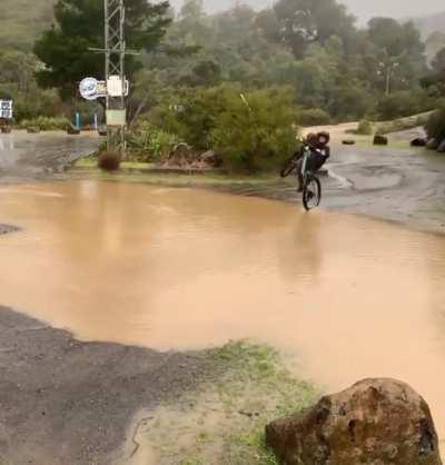 Wet, wet, wet, wet... drenched