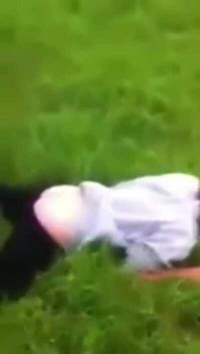 electrocuting yourself near cow shit