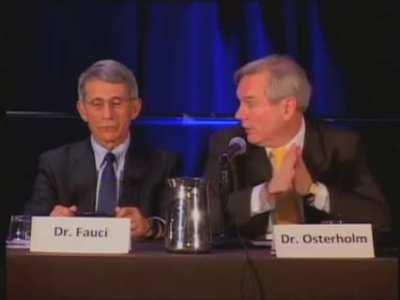 In 2012, Dr. Osterholm admitted that the 1976/77 Swine Flu (H1N1) escaped from a lab.