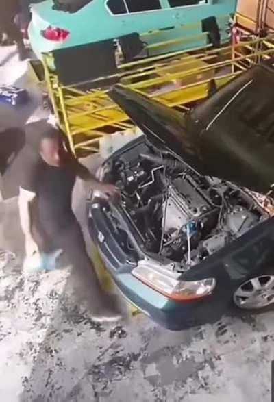 Workshop safety is a slippery subject