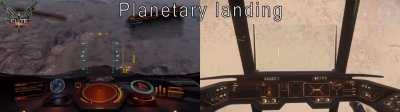 Star Citizen and Elite Dangerous comparison #2 (Traveling and planet landing)