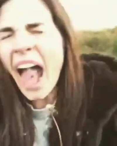 Letting someone hold your dandelion