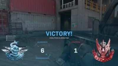 One of my buddies got an ace nade. Too bad you couldn’t hear the voice they got so toxic.