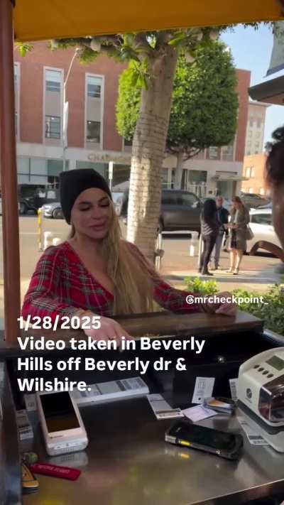 Florence Mirsky being blatantly racist in Beverly Hills