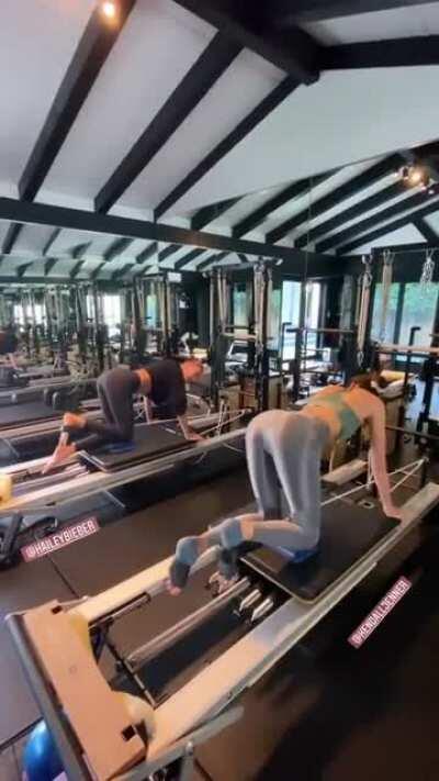 training with Hailey