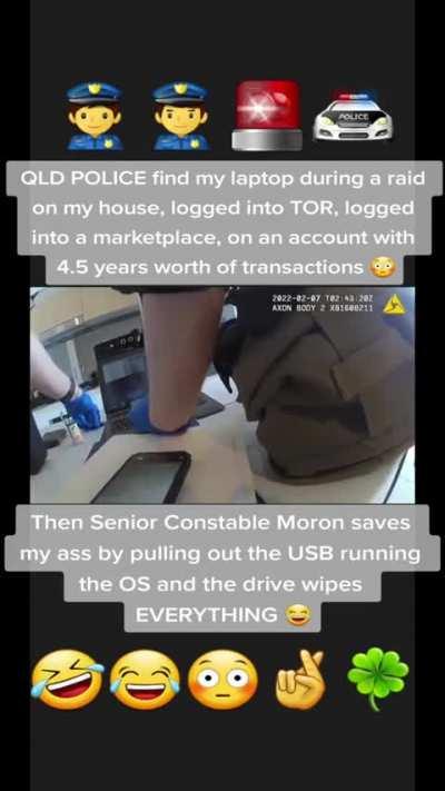 To inspect drug dealers laptop