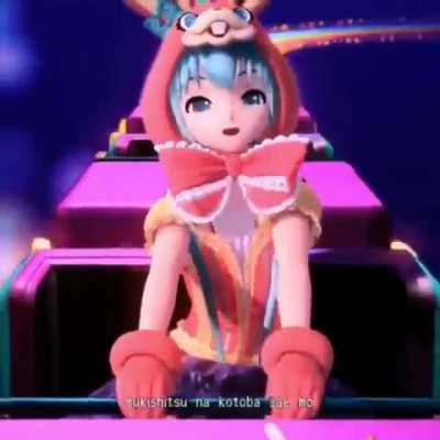 As much as I hate the lots of laugh pv miku on a rollercoaster is blessed