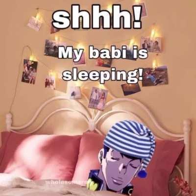 Sleep tight Josuke 💤💤