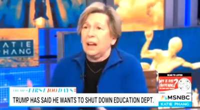 Randy Weingarten Has Meltdown On MSNBC