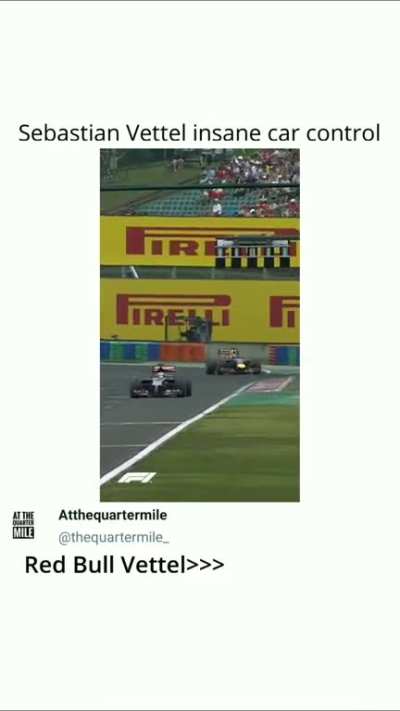 Red Bull Vettel was built different