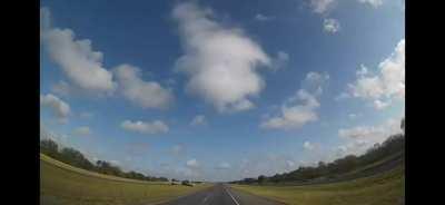 Crash that happened today in TX