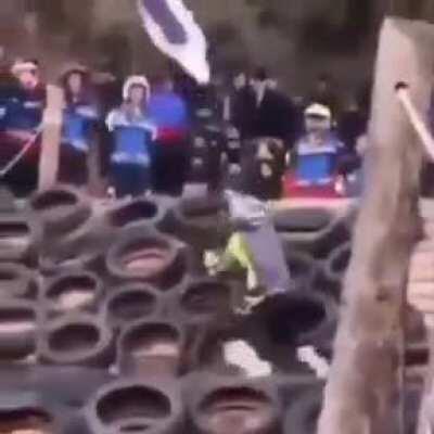 WCGW doing a bike stunt